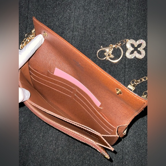 ✅AUTHENTIC LV ACCORDION LONG WALLET LOUIS VUITTON - Picture 4 of 14